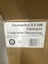 Vorschaubild B-Ware Karibu 9 kW Saunaofen finnisch anthrazit mit integrierter Steuerung (ohne Steine)