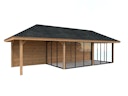 Vorschaubild Palmako Pavillon Bianca 24,9 m² Set 218 Slide - 28 mm