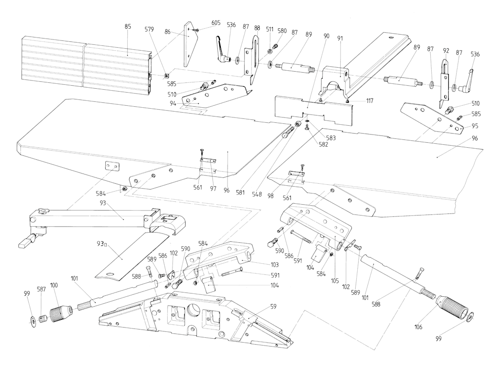 Explosionszeichnung Ersatzteile