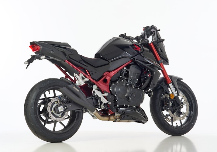 HURRIC SLIP-ON Schalldämpfer Pro 2 GP Edelstahl beschichtet für HONDA CB750 Hornet