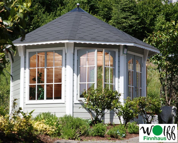 Wolff Finnhaus Pavillon Capri 3.5 inkl. Dachschindeln