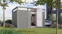 Vorschaubild Karibu Metall Gartenhaus Osten (Østen) inkl. gratis Metallbox im Wert von 349,99 €