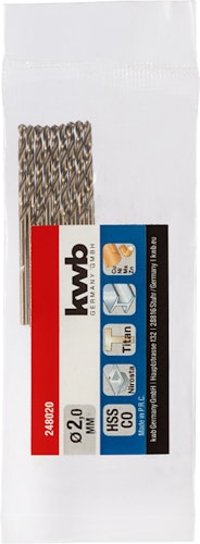 kwb COBALT HSS-GCO5 Boh2,0mmLSPRE 248020