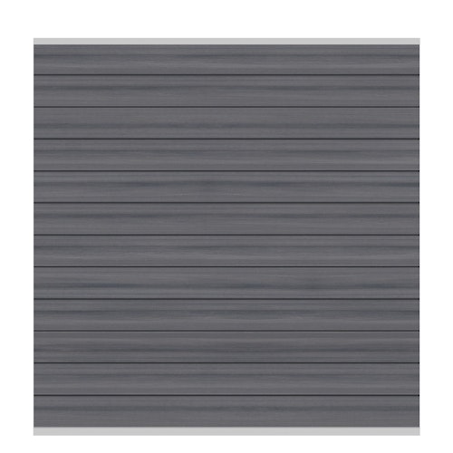 TraumGarten System WPC Platinum Zaun-Set