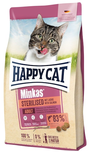 Happy Cat Minkas Sterilised Lachs