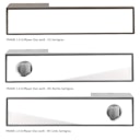 Vorschaubild GRIFFWERK Griffpaar FRAME 1.0 GLAS weiß
