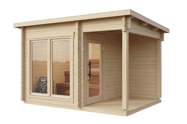 Wolff Finnhaus Saunahaus Liva  2524/2541/2540 - 44 mm