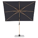 Vorschaubild doppler Pendelschirm ALU WOOD 300 x 220, Aluminium Esche-Optik / 100 % Polyester 180 g/m²