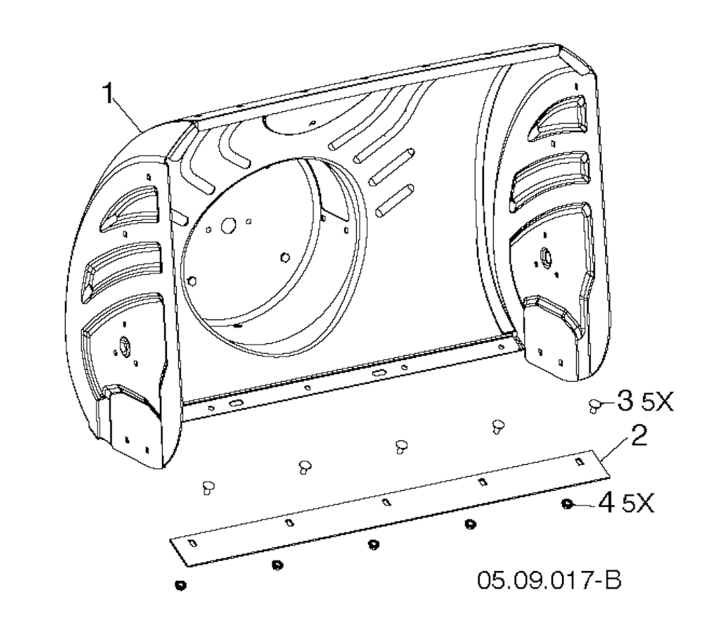 Explosionszeichnung Ersatzteile