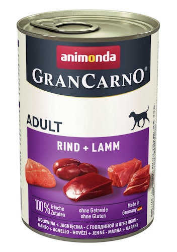 animonda Gran Carno Adult 400g Dose Hundenassfutter