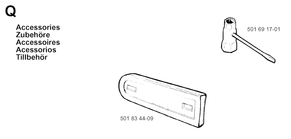 Explosionszeichnung Ersatzteile