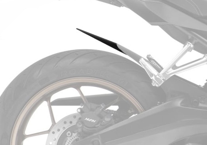 BODYSTYLE Hinterradabdeckungsverlängerung ABS Kunststoff schwarz-matt für HONDA CB650R, CBR650R