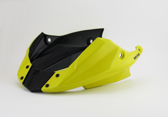 BODYSTYLE Sportsline Bugspoiler ABS Kunststoff gelb für HONDA CB750 Hornet 