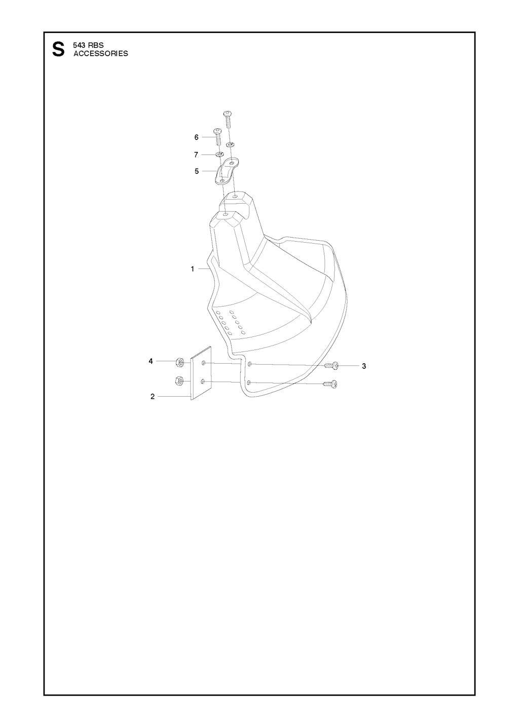Explosionszeichnung Ersatzteile