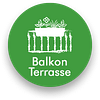 Für die Anwendung auf Balkon- und Terrasse geeignet Für die Anwendung auf Balkon- und Terrasse geeignet