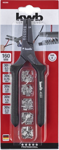 kwb Aderendhülsen Zangensatz SB 402200