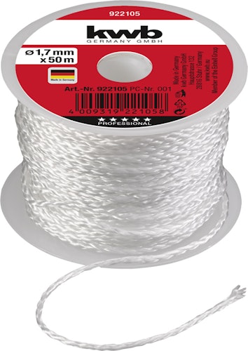 kwb Maurerschnur  50m 1,7 mm weiss 922105