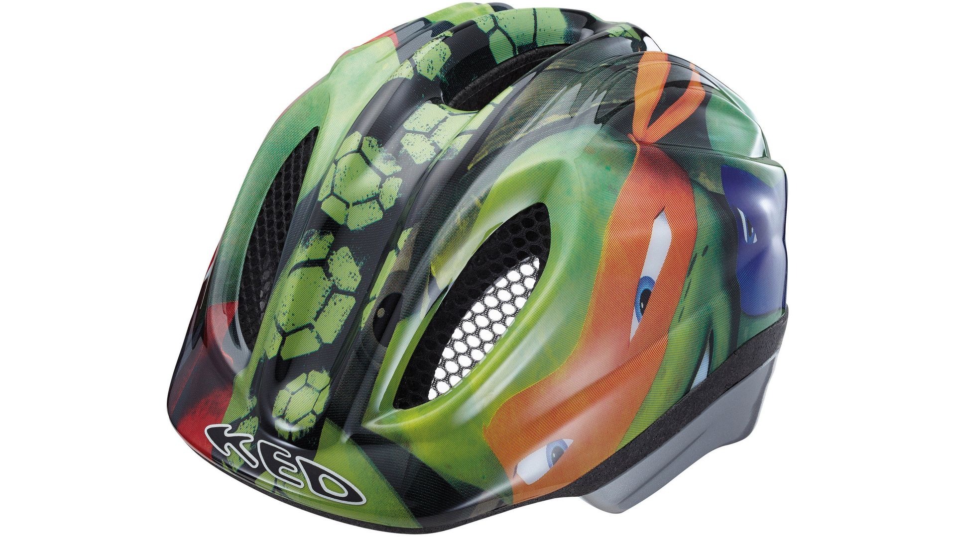 Bike Fashion Kinderhelm Turtles XS bunt