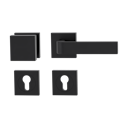 Vorschaubild Griffwerk Wechselgarnitur GRAPH SQUARE - Rosetten eckig