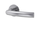 Vorschaubild Griffwerk Türgriff smart2lock 2.0 LORITA PIATTA S Klipptechnik -Edelstahl matt Griffpaar mit Drückerrosetten