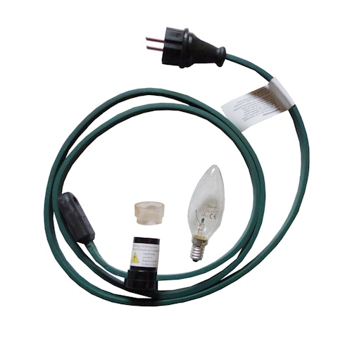 Badeko Außenbleuchtung mit Glühbirne (E14)