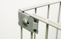 dz Gittermattenverbinder-Paar flach - Verschiedene Farben