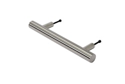 Infraworld Türgriff Edelstahl, rund