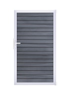 GroJa Solid Rhombus Einzeltor Rahmen Aluminium EV1 1000 x 1800 mm