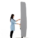 Vorschaubild doppler Schutzhülle ACTIVE Pendel L, 100 % Polyester Grau