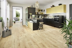 Handmuster KWG Samoa Jubiläumseiche tosca Designboden HotCoating Designboden 123,5x20 cm