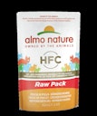 Vorschaubild Almo Nature HFC Raw Pack 55g Beutel Katzennassfutter