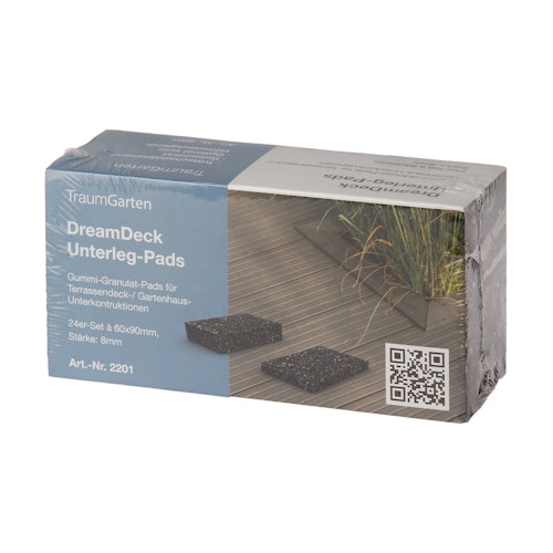 Traumgarten DreamDeck Unterleg-Pads 24er-Set (60x90x8 mm)
