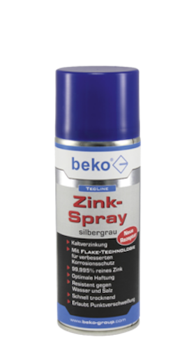 beko TecLine Zink-Spray silbergrau 400 ml