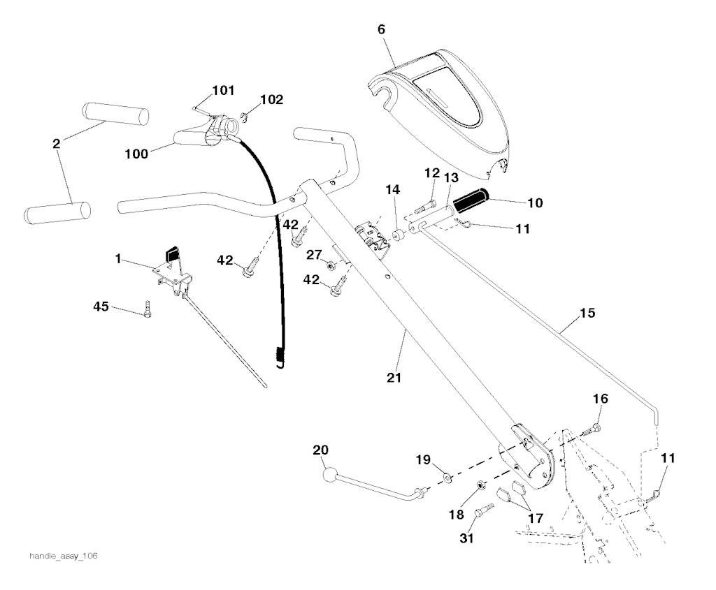 Explosionszeichnung Ersatzteile