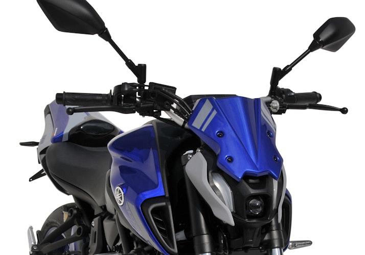BODYSTYLE Sportsline Scheinwerferverkleidung ABS Kunststoff schwarz für YAMAHA MT-07 