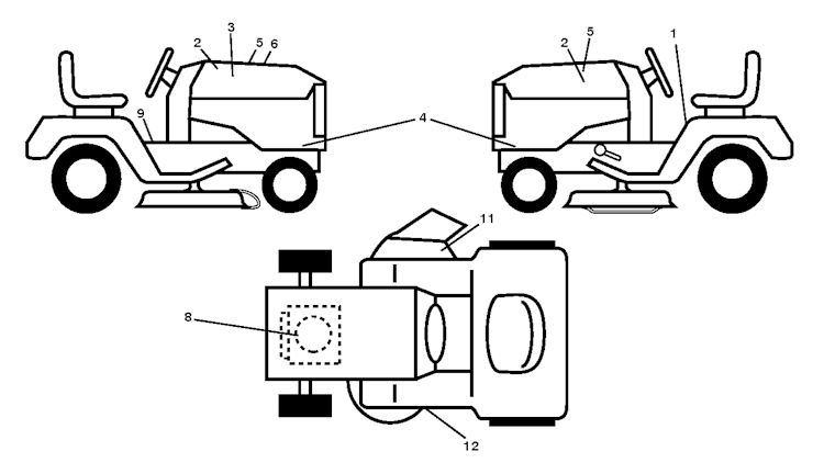 Husqvarna Gartentraktoren 96043014500 LTH2038