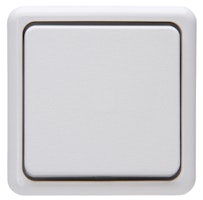 Kopp Taster Aufputz arktis-weiß