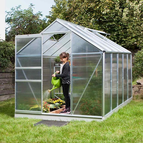 Vitavia Gewächshaus Venus 6200 inkl. 2 Dachfenstern - 6,2 m²