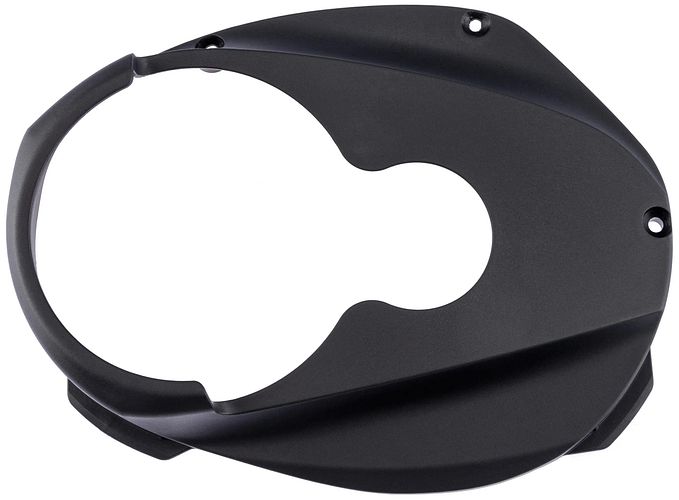 Bosch Designdeckel links schwarz