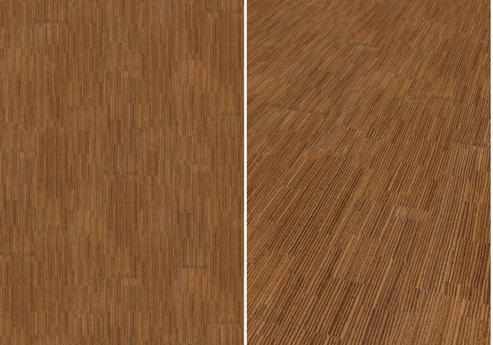 KWG Q-exclusivo Fatima natur handf. Natural Shield Kork-Fertigparkett 90x30 cm