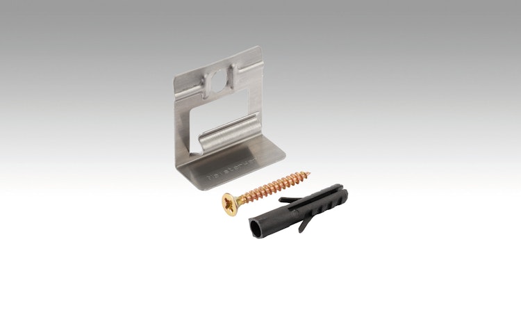 MEISTER Klipse (Metall) für Fußleiste Profil 10 F MK, 11 F MK, 12 F MK, 14 MK, 14 F MK, 15 MK, 15 F MK,16 MK, 21 F MK, 22 F MK, 23 F MK