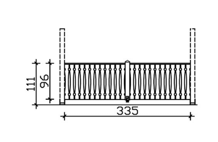 Skan Holz Brüstung Balkonschalung zu Pavillon Cannes / Orleans