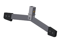 Gelenkfuß mit Gumminoppen für Tiroler Steigtanne