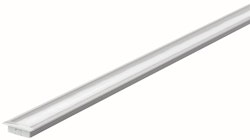 Paulmann LED Strip Einbauprofil Floor 1m in Alu/Satin