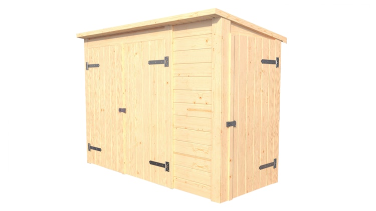 Weka Garten[Q] Multibox 367 mit Regalsystem - 21 mm