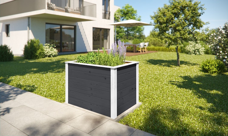 Weka modulares Elementhochbeet - 21 mm - 400 l