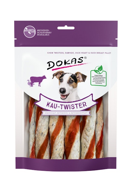 DOKAS Kau-Twister 200 Gramm HundesnacksVorschaubild