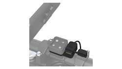 Oxford USB-Steckdose schwarz, USB-Ladeadapter "Cliqr" Hergestellt aus glasfaserverstärktem Nylon