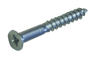 Befestigungsschrauben V2A mit Bit  ø 6 x 40 mm