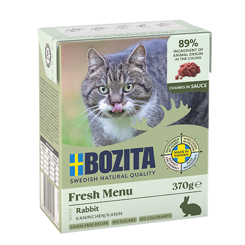 Bozita Häppchen in Soße 370 Gramm Katzennassfutter